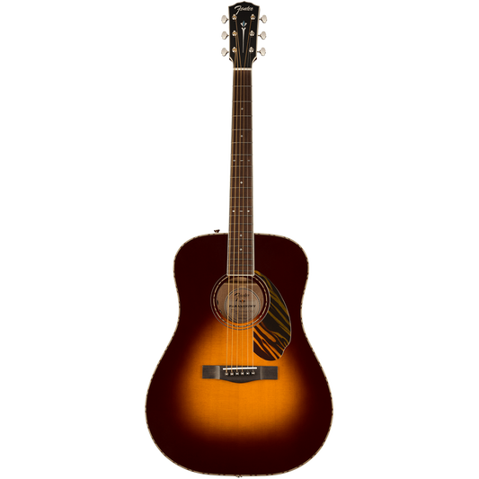 Fender PD-220E Semi Acoustic Guitar Dreadnought Ovangkol