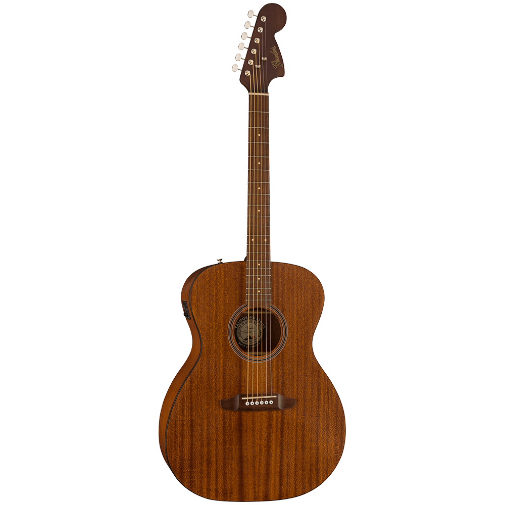 Fender Monterey Standard Semi Acoustic Guitar Dreadnought Mahagony