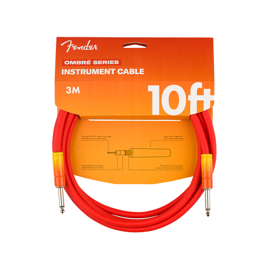 Fender Ombré Instrument Cable Straight/Straight 10 Ft