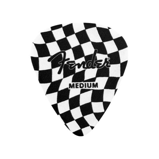 Fender Wavy Checkerboard 351 Celluloid Picks (8)