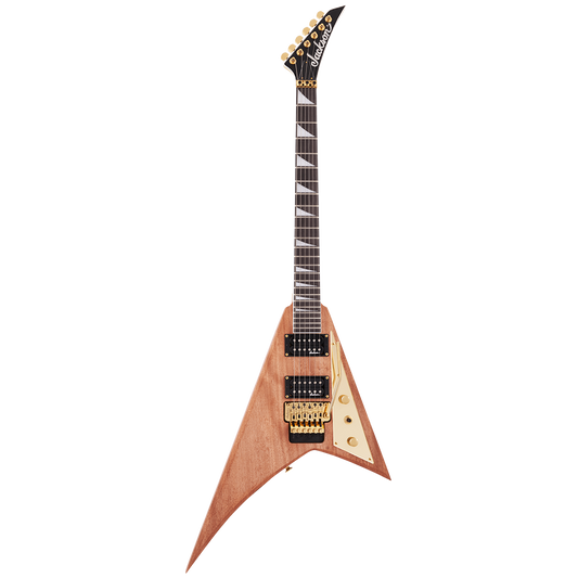 Jackson Electric Guitar Rhoads MAH JS32 Amaranth Natural Gold