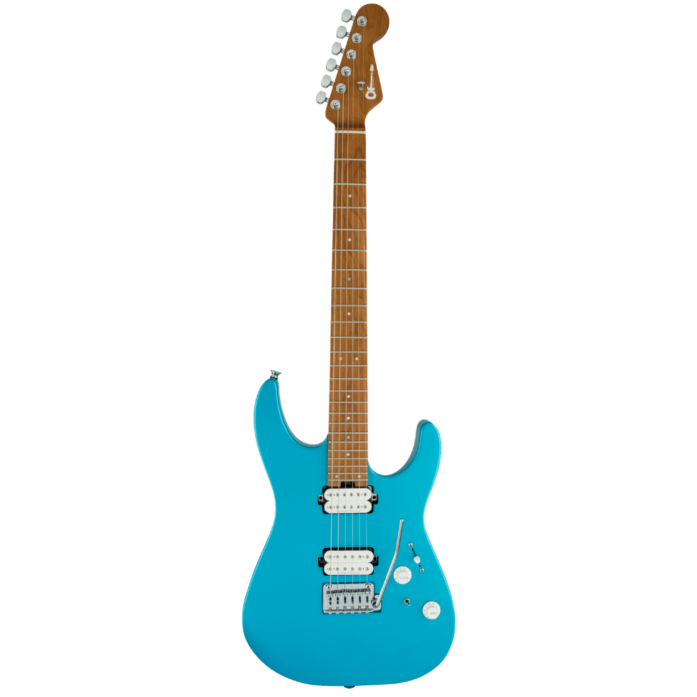 Charvel Pro Mod Dinky DK24 HH 2PT CM MATTE BLUE FROST