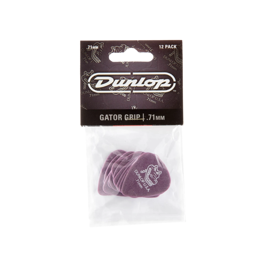 Dunlop Guitar Pick Gator Grip Standard - 72 Pack
