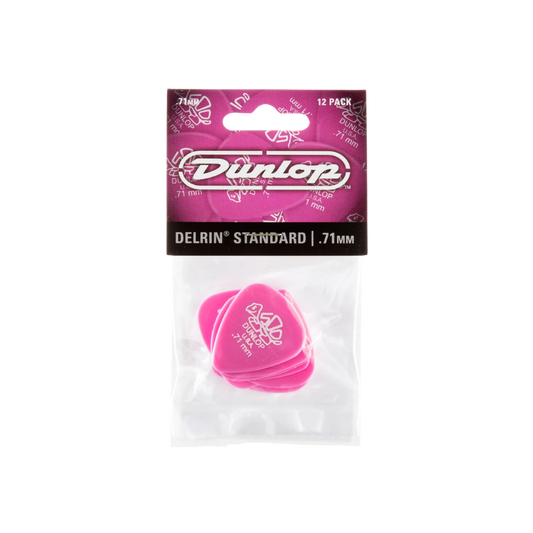 Dunlop Guitar Pick Delrin 500 - 72 Pack