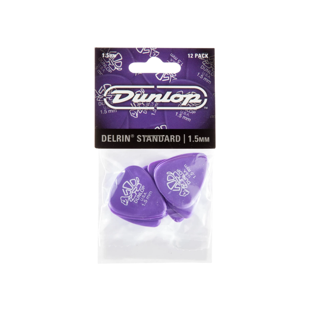 Dunlop Guitar Pick Delrin 500 - 72 Pack