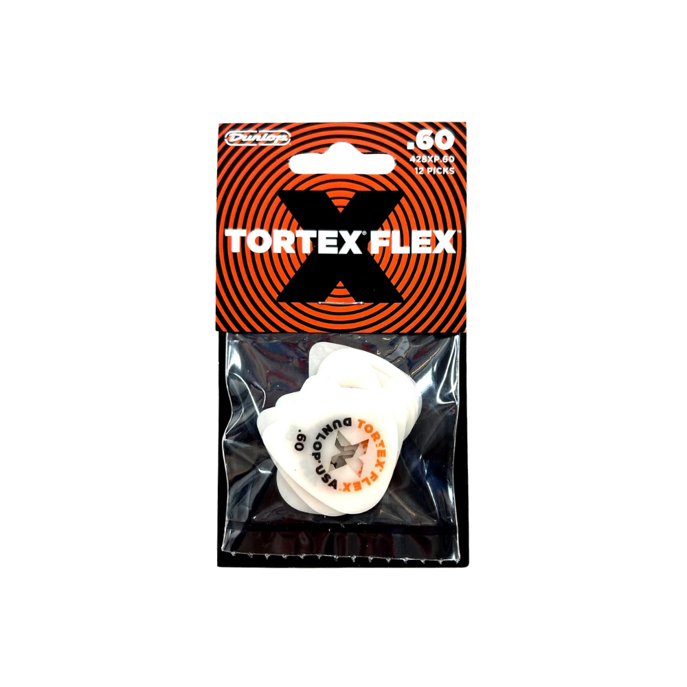 Dunlop Guitar Pick Tortex Flex X 12 Pack
