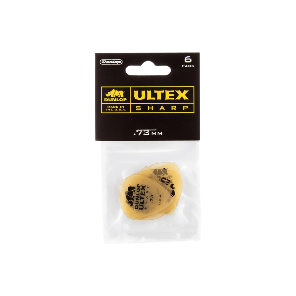 Dunlop Guitar Pick Ultex Sharp 6 Pack