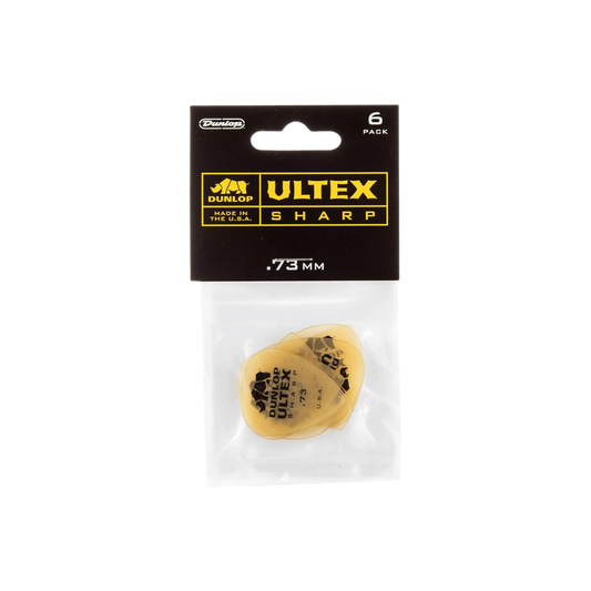 Dunlop Guitar Pick Ultex Sharp 6 Pack