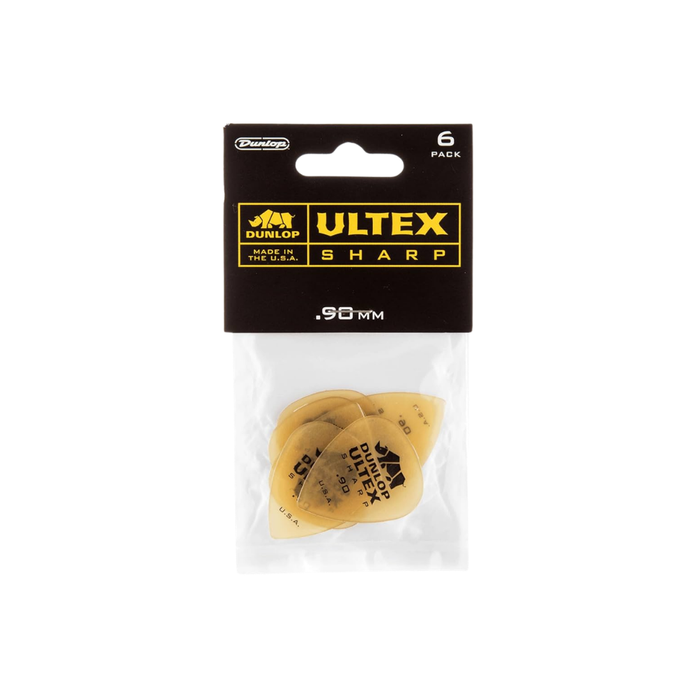 Dunlop Guitar Pick Ultex Sharp 6 Pack