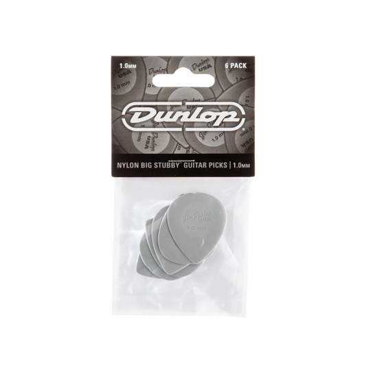 Dunlop Guitar Pick Nylon Big Stubby Pick - 24 pack