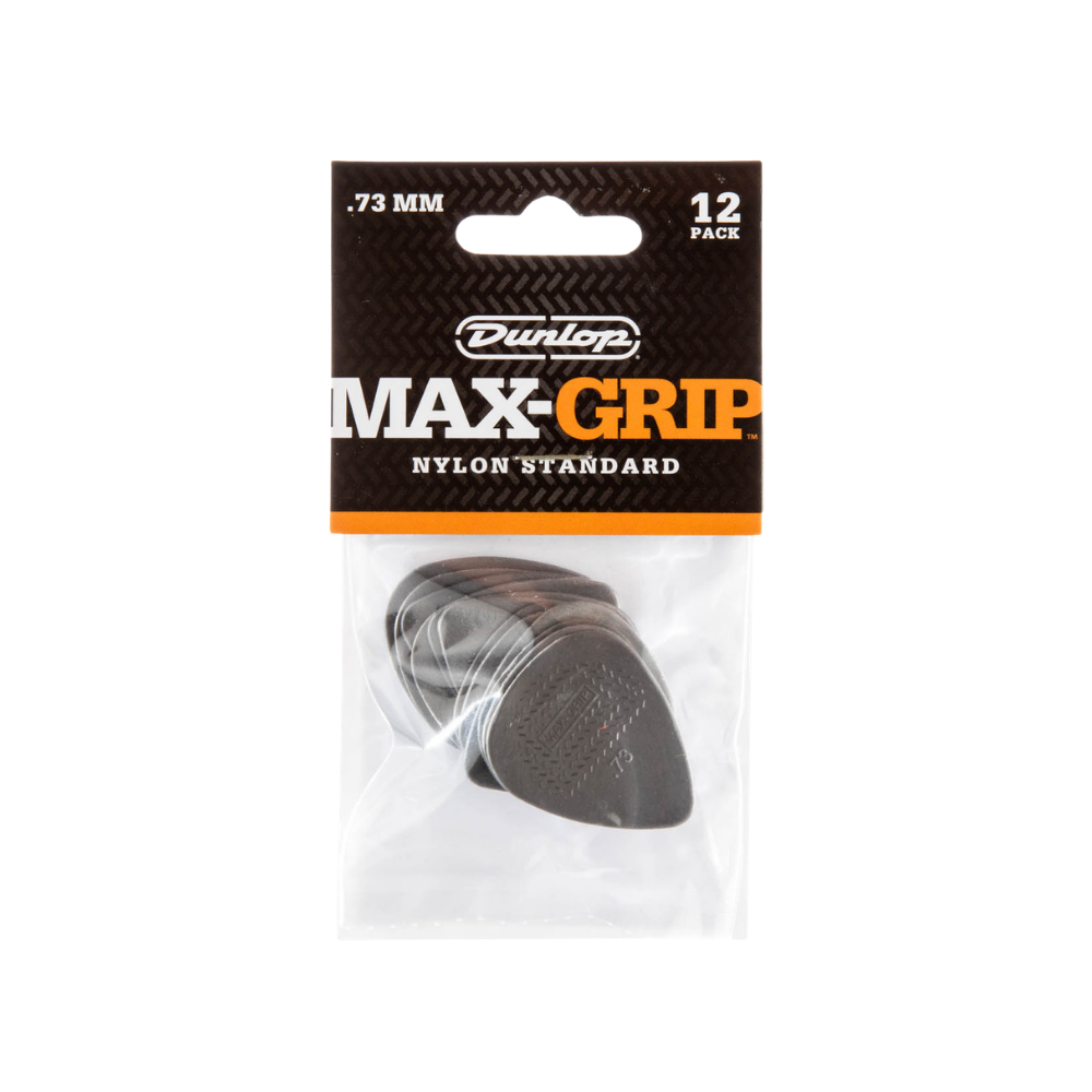 Dunlop Guitar Pick Nylon Max Grip Standard - 72 Pack