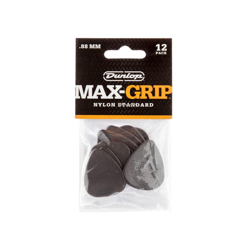 Dunlop Guitar Pick Nylon Max Grip Standard - 72 Pack
