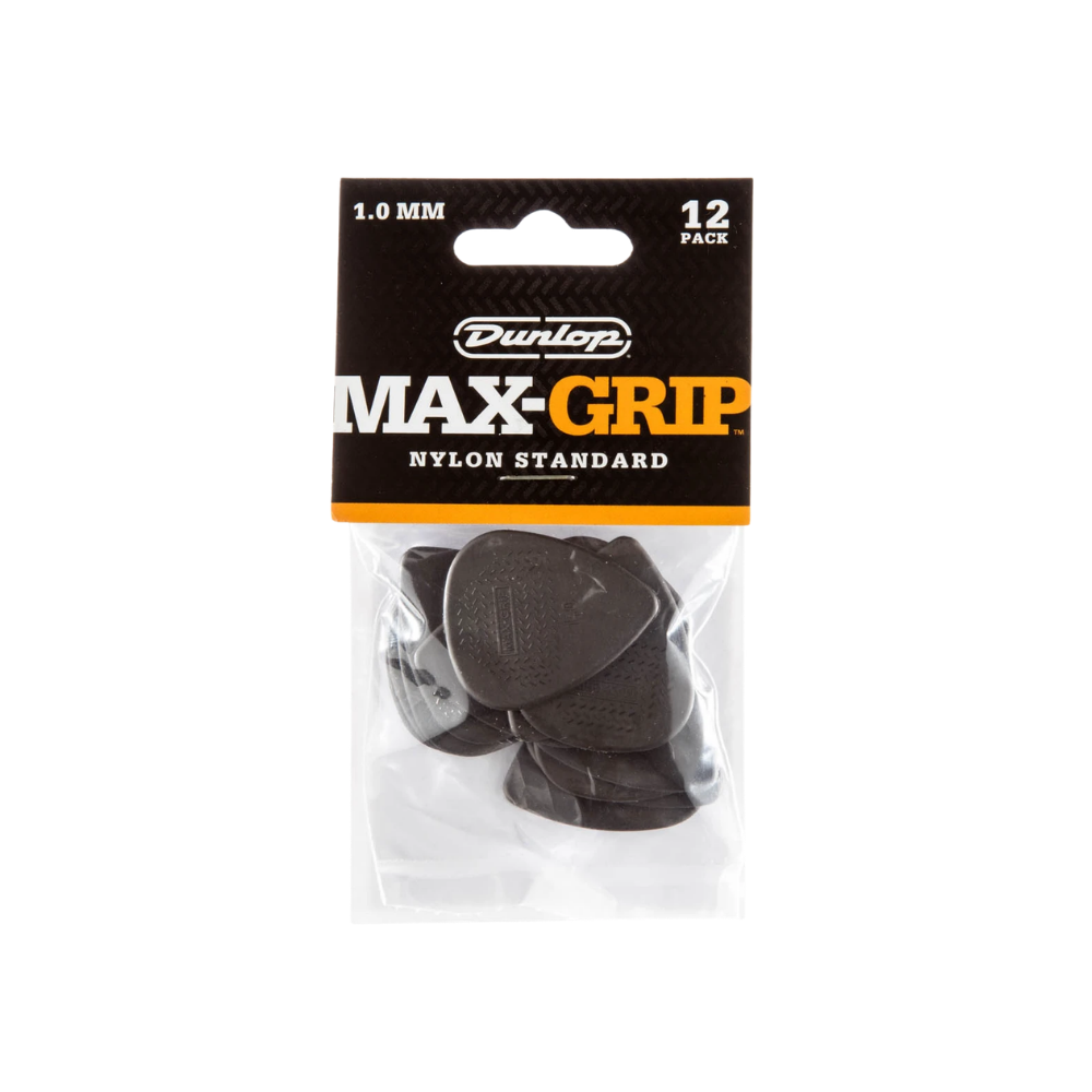 Dunlop Guitar Pick Nylon Max Grip Standard - 72 Pack