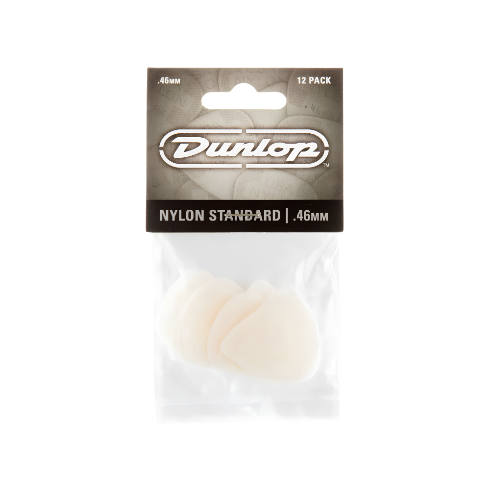 Dunlop Guitar Pick Nylon Standard 12 Pack