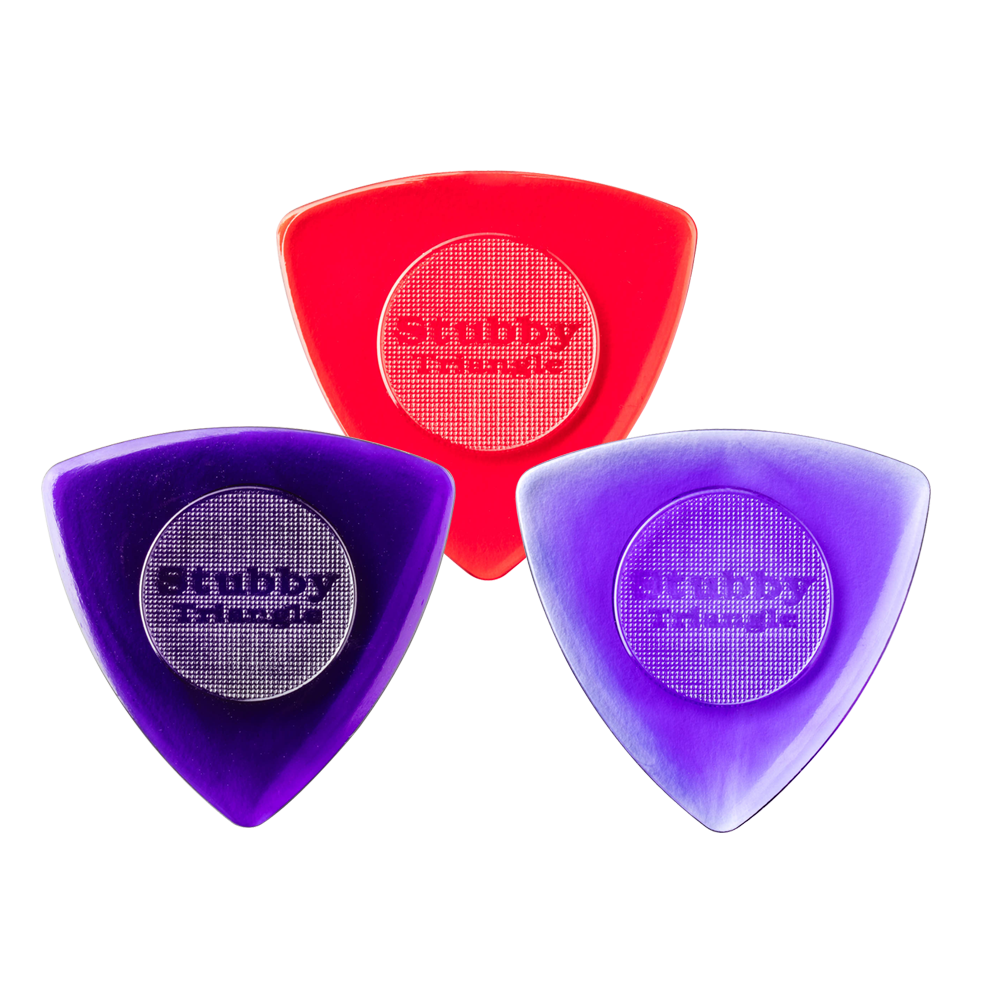 Dunlop Guitar Pick Triangle Stubby 4730