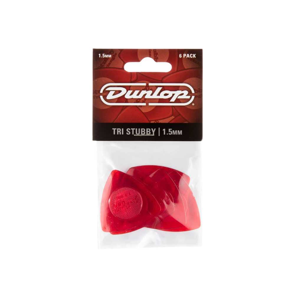 Dunlop Guitar Pick Tri Stubby - 24 Pack