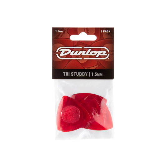 Dunlop Guitar Pick Tri Stubby - 24 Pack