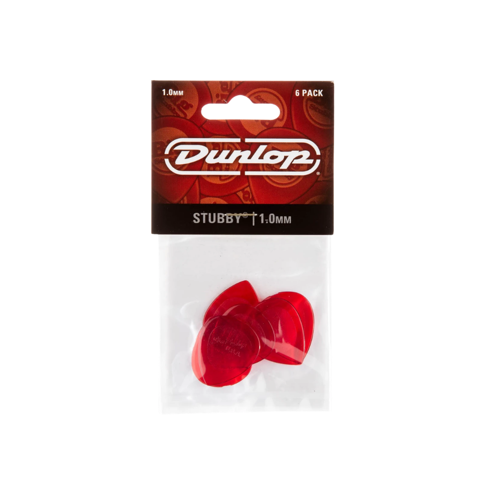Dunlop Guitar Pick Stubby Jazz - 24 Pack