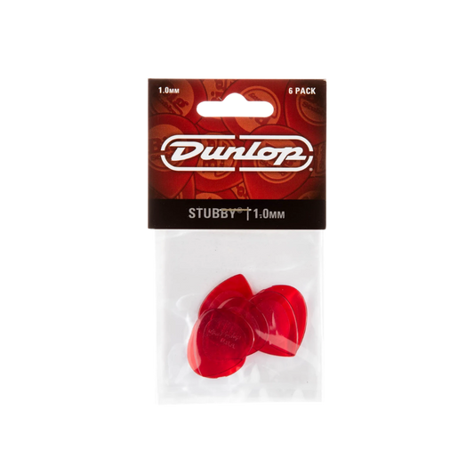 Dunlop Guitar Pick Stubby Jazz - 24 Pack