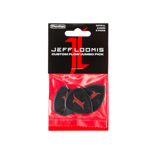 Dunlop Guitar Pick Jeff Loomis Custom Flow Jumbo (3 PK) 547PJL