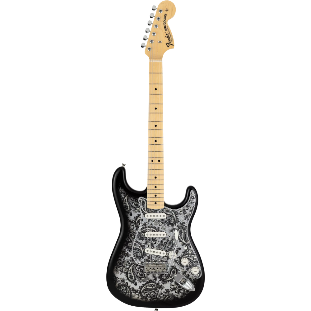 Fender Limited Stratocaster Maple Black Paisley