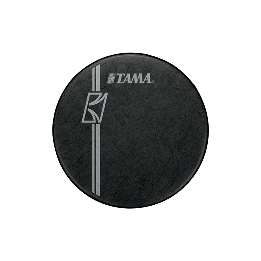 Tama BK22BMFH Bass Drum Head Black Logo For Superstar Hyper Drive 22"
