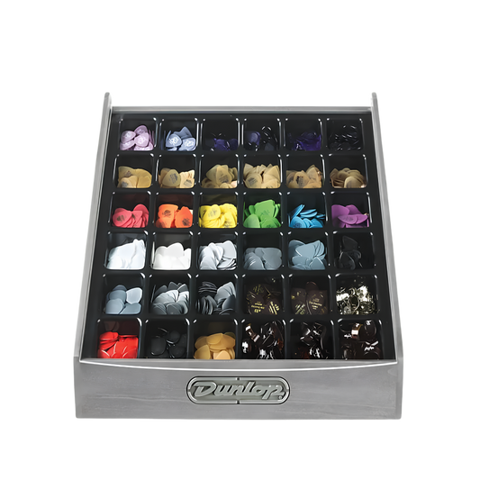 Dunlop Counter Display Grey Wash (1296 Picks) CP36GW1