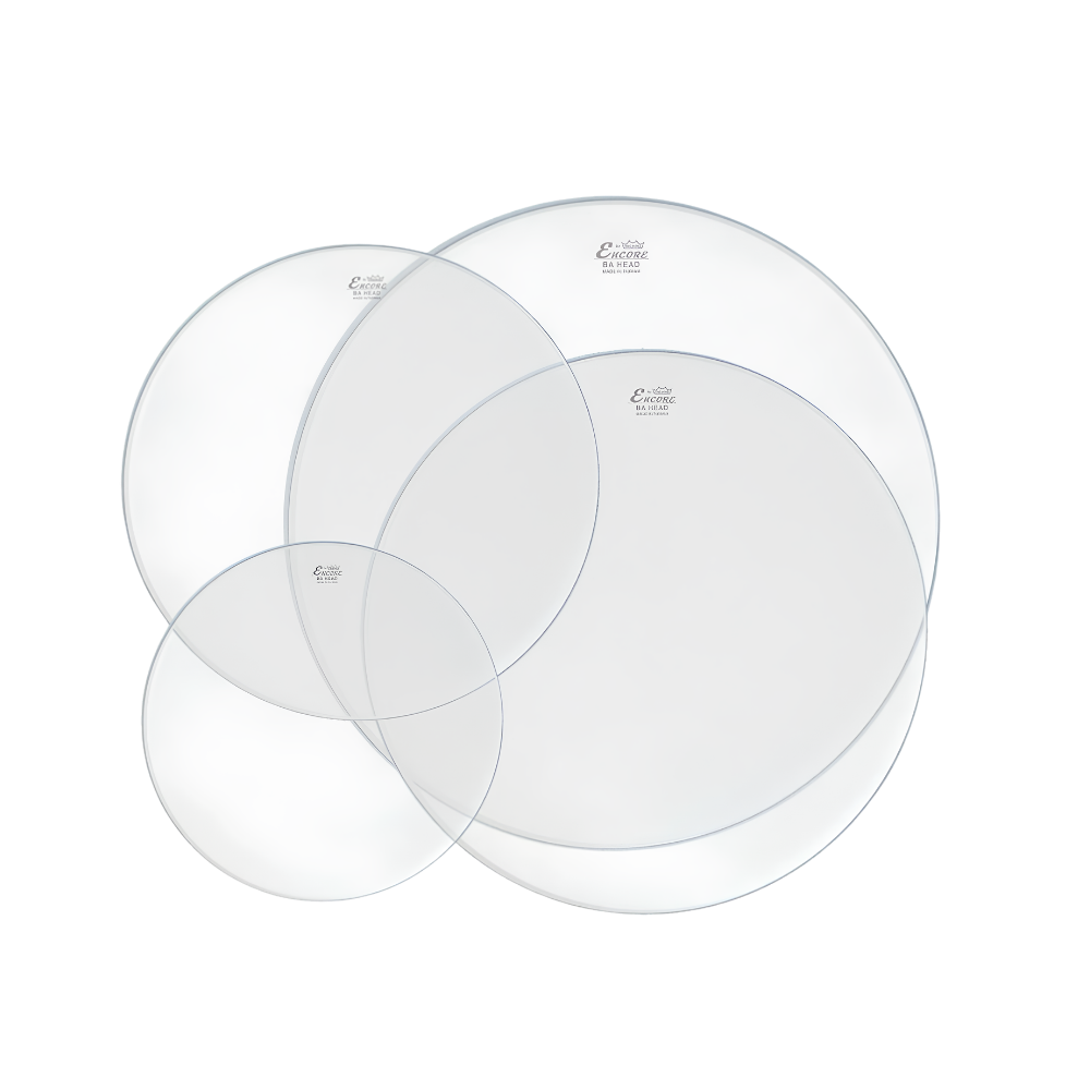 Remo Encore Ambassador Clear Tom Pack 8" 10" 12" 14" EN-B824-PP