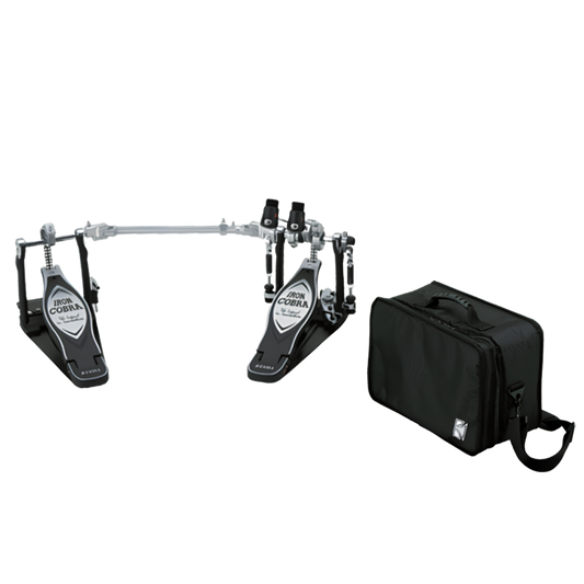 Tama Iron Cobra Power Glide Twin Pedal with Special Carrying Bag HP900PWNMR