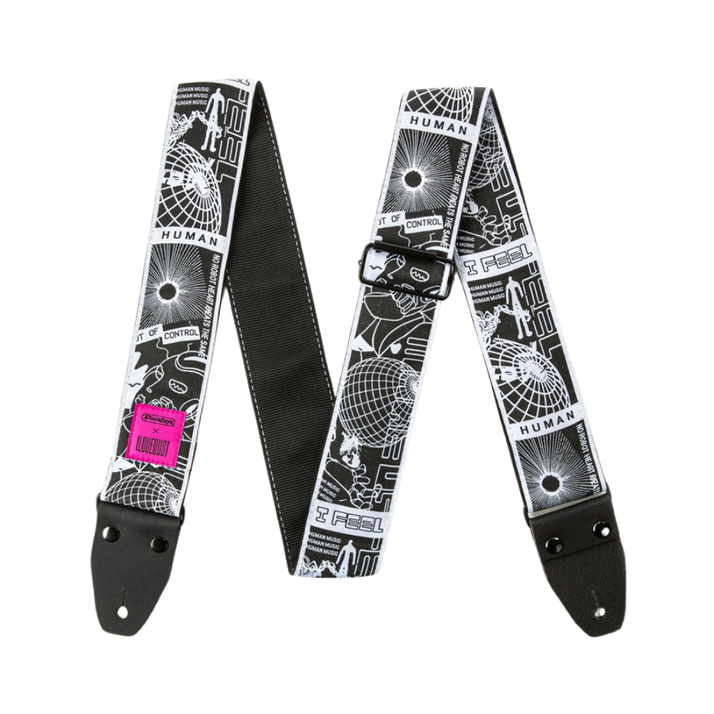 Dunlop Guitar Strap Jacquard-Woven ILOVEDUST