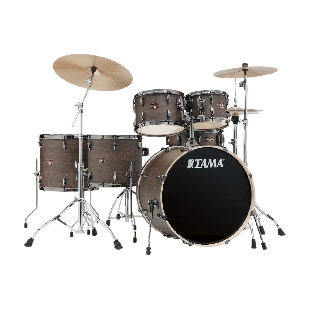 Tama Imperialstar 6 Piece Drum kit 22" W/Hardware & Throne IP62H6WBN