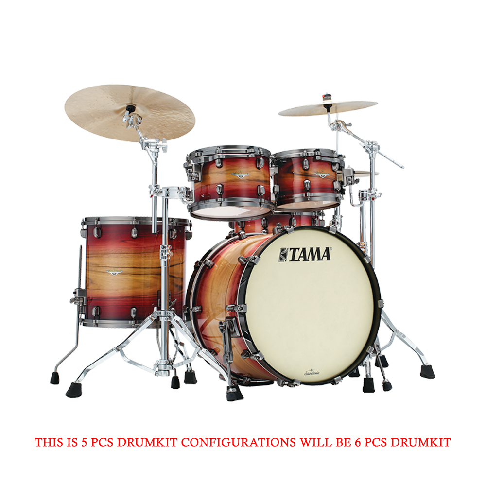 Tama Starclassic Maple 6 Piece Drum Shell Set 22'' ME62TZBSL