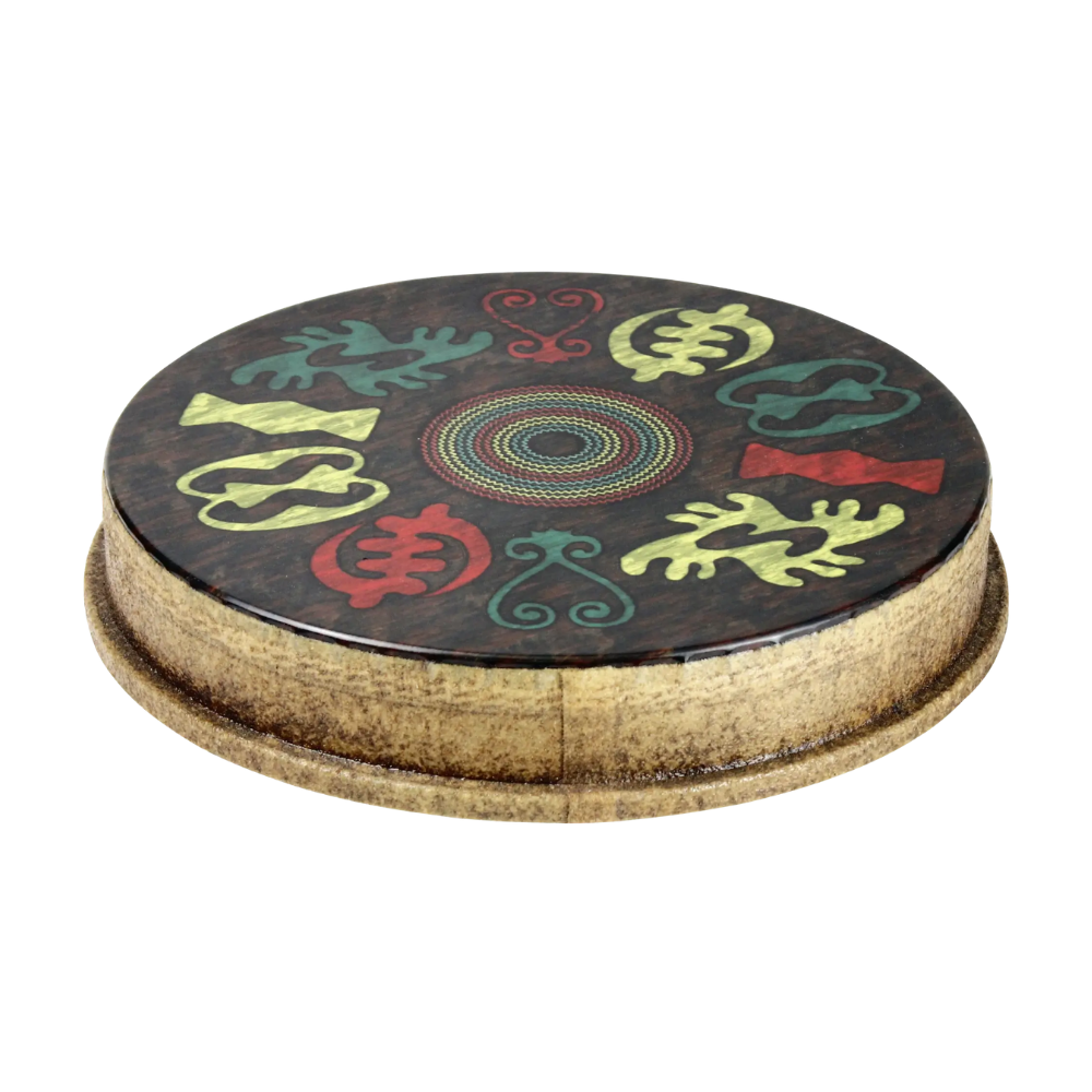 Remo Djembe Head Mondo Skyndeep Adinkra Graphic 12" MO-2512-SD-0024