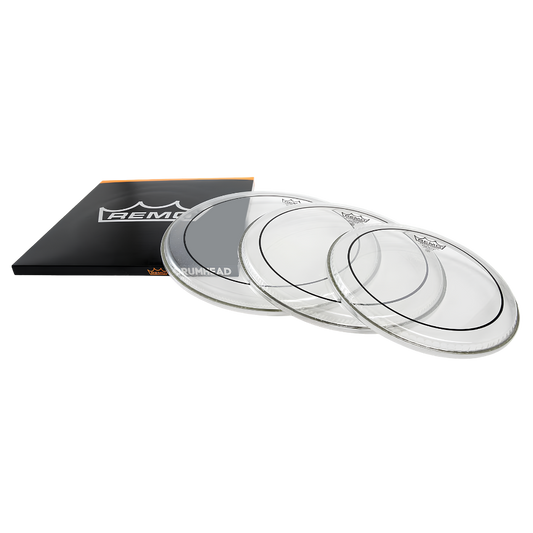 Remo Pinstripe Clear Tom Pack 12"-13"-16" PP-0912-PS
