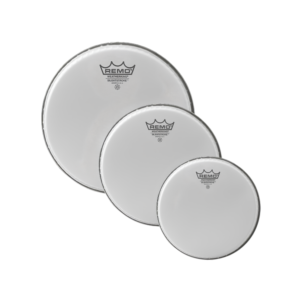 Remo Silentstroke Tom Drumhead Pack 10"12"16" PP-2262-SN