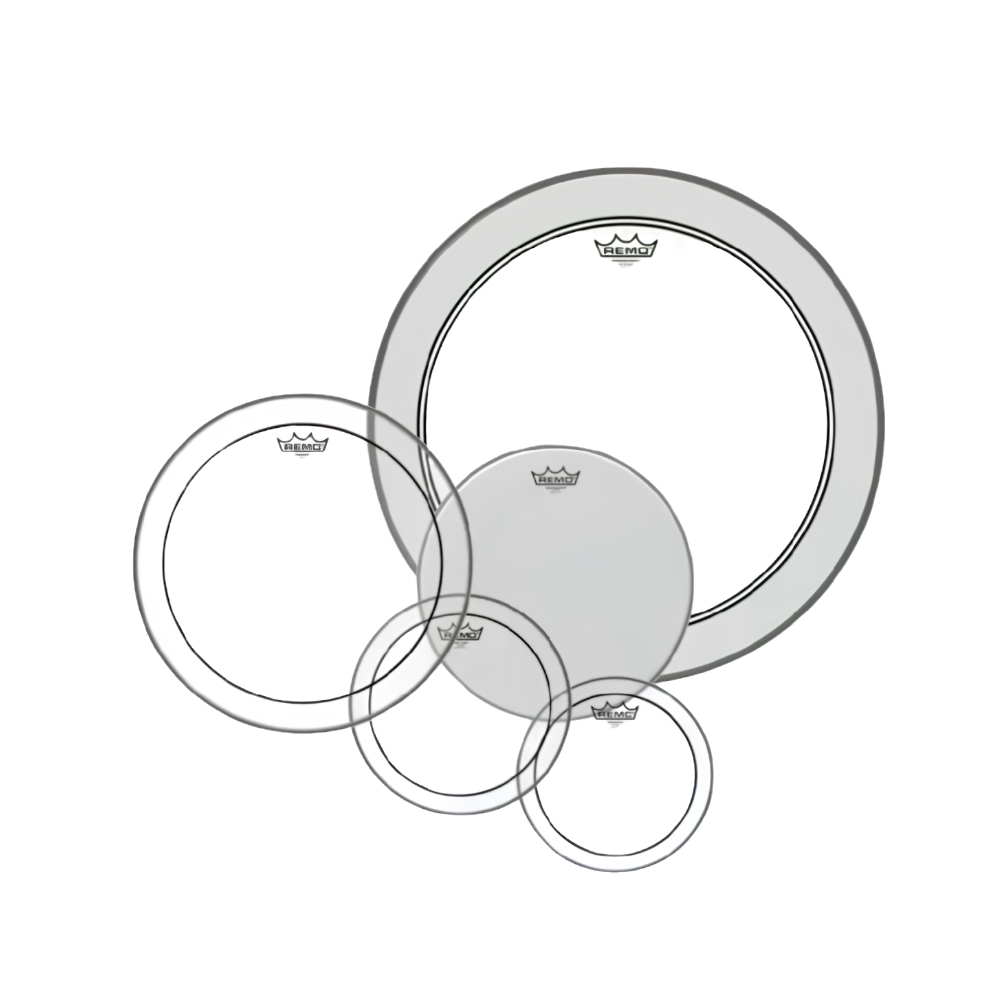 Remo Pinstripe Clear Pack PP-2420-PS