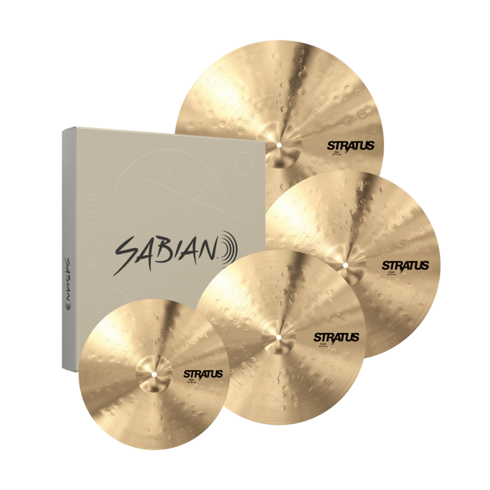 Sabian Stratus series Promotional Set (14HH/16C/18C/20R) S5005G