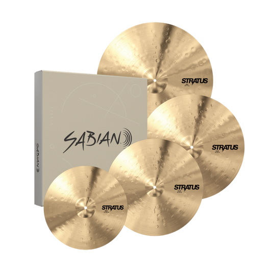 Sabian Stratus series Promotional Set (14HH/16C/18C/20R) S5005G