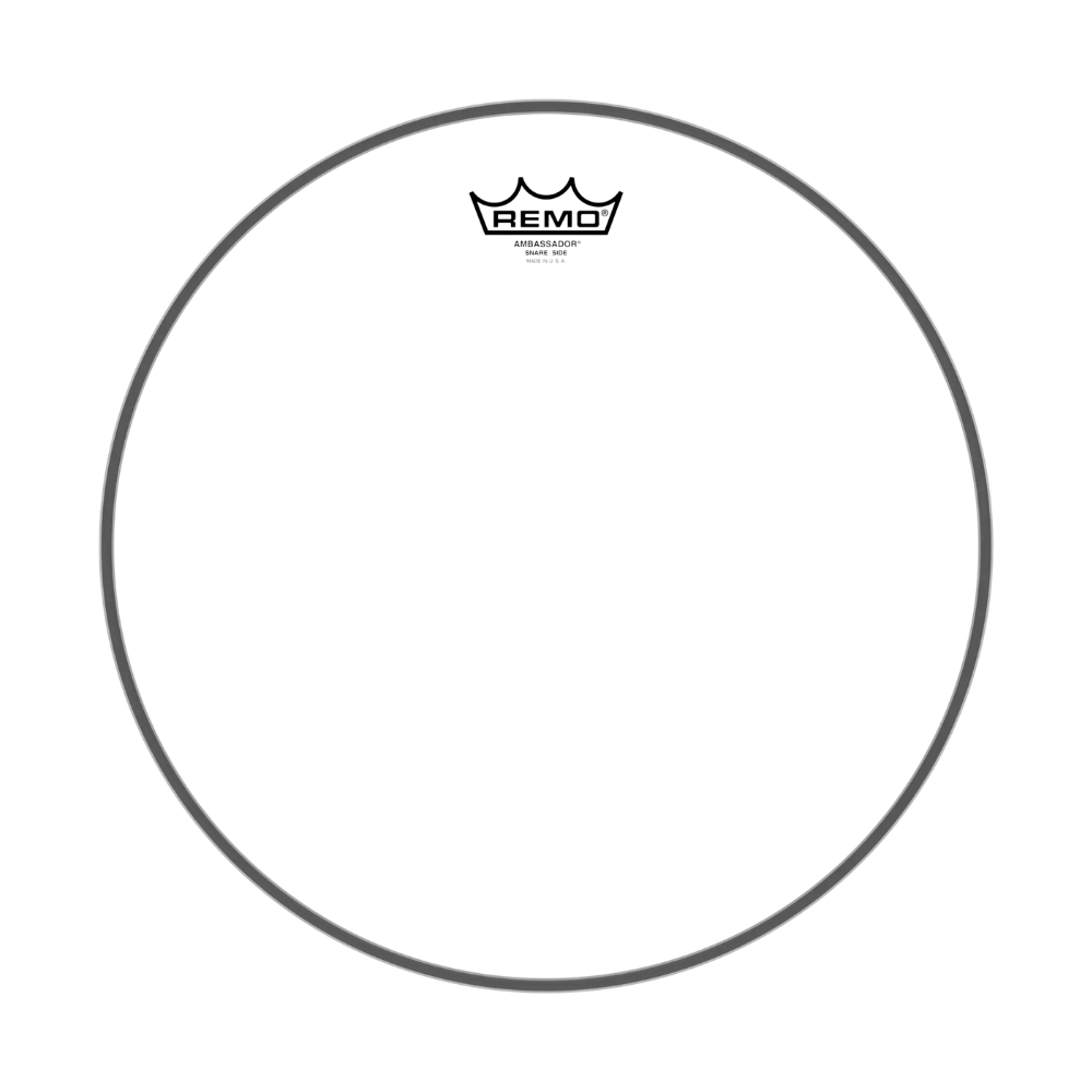 Remo Ambassador Clear Snare Side No Collar Drumhead 14" SA-0314-TD