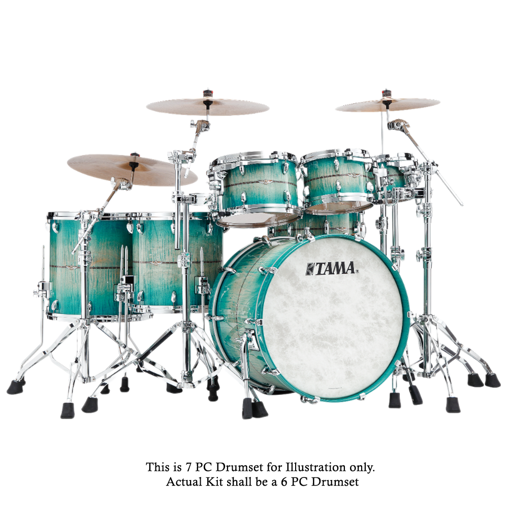 Tama Star Maple 6 Piece Drum Shell Pack 22'' TM62RZSSR