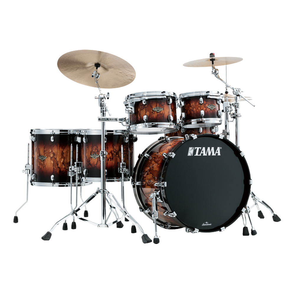 Tama Starclassic Walnut/Birch 7 piece Drum Shell 22" WBS72RZS-MBR