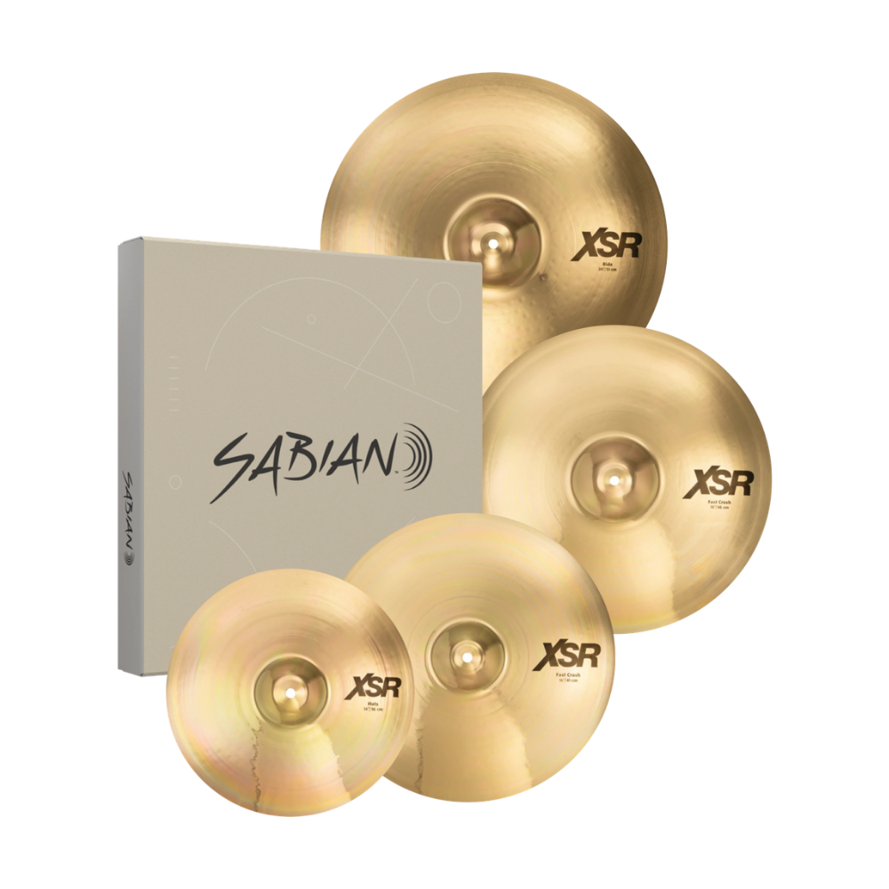 Sabian XSR series Promotional Set (14HH/16C/20R+18C) XSR5005GB