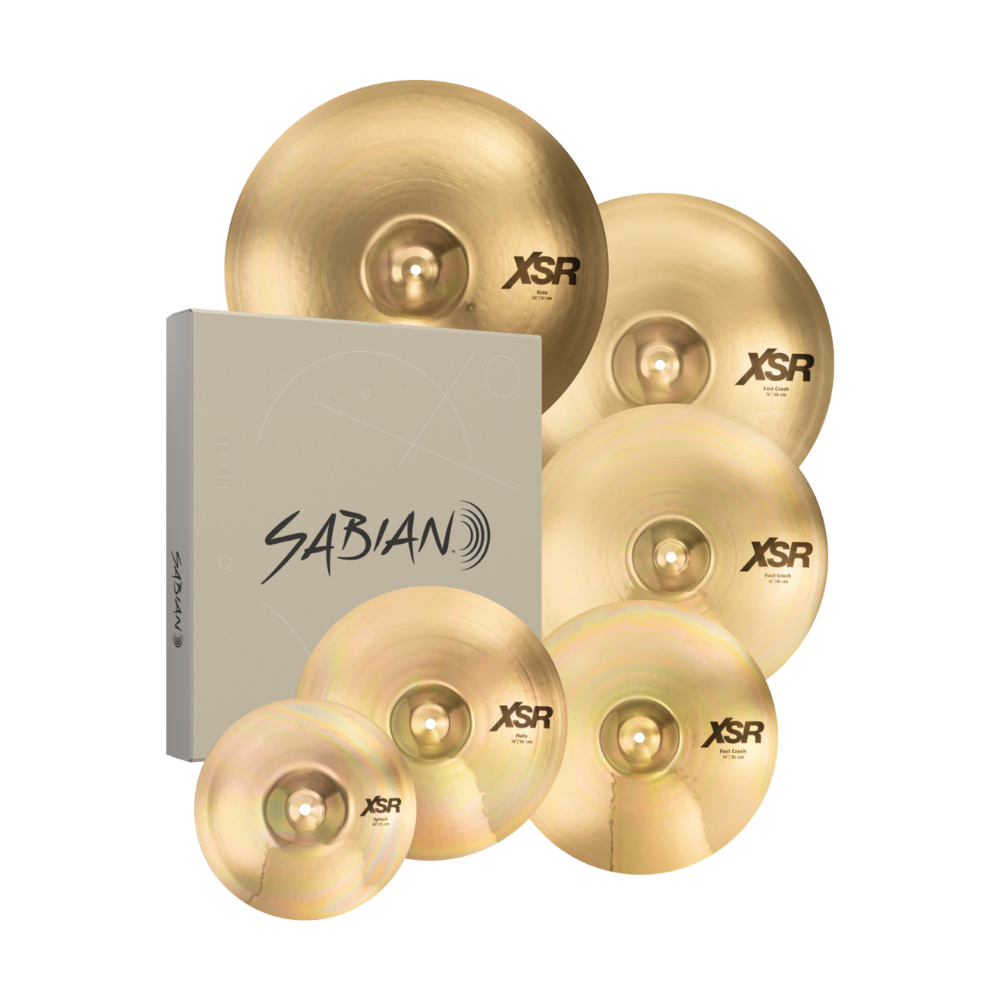 Sabian XSR series Super Set (14HH/16C/20R+14C+18C+10S) XSR5007SB