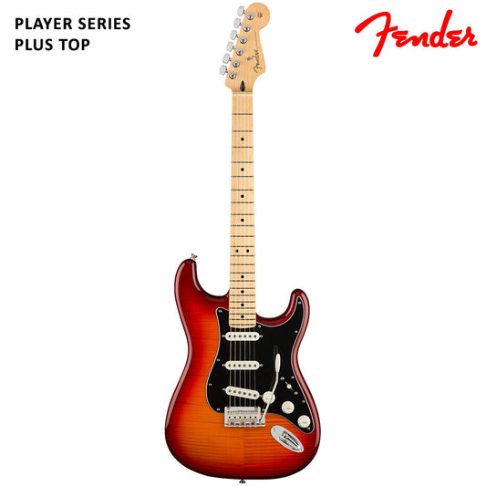 Fender Player Stratocaster Plus Top Aged Cherry Burst Maple