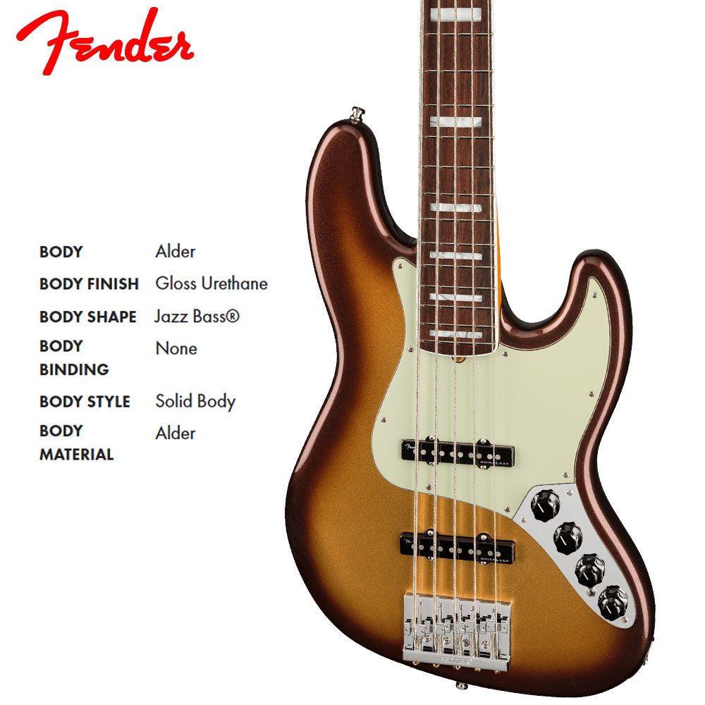 Fender American Ultra Jazz Bass V Rosewood W/Case