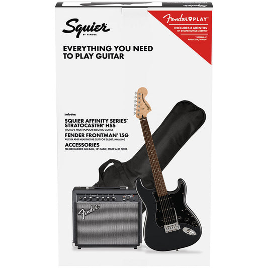 Fender Affinity Series Stratocaster HSS Pack Laurel