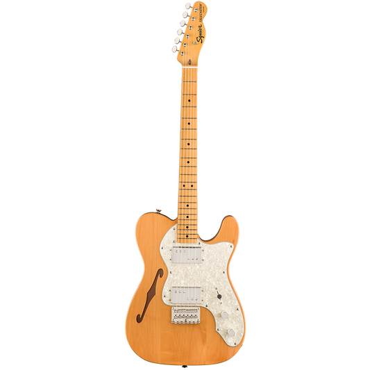 Fender Squier Classic Vibe 70 Telecaster Thinline Electric Guitar With Maple Neck