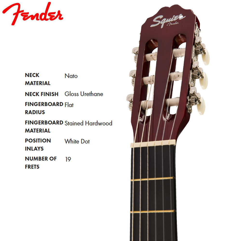 Fender Squier SA150N Natural Classical Guitar