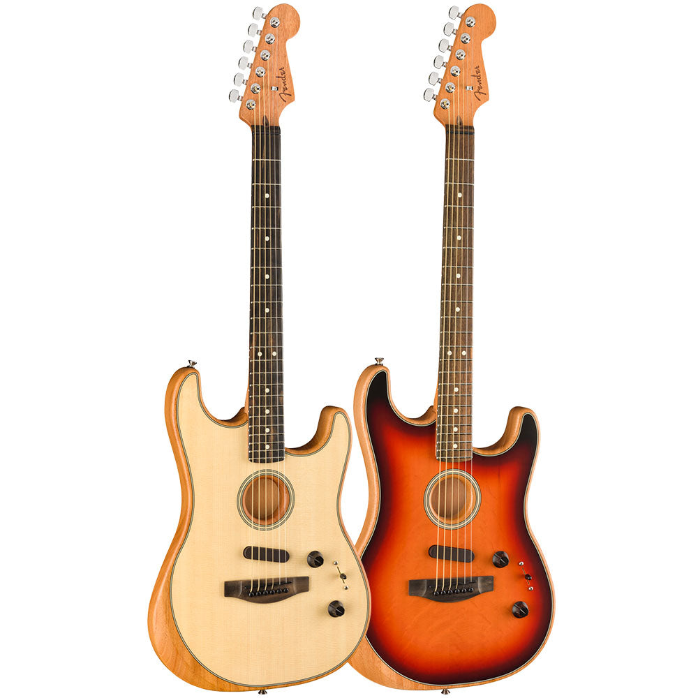 Fender American Acoustasonic Stratocaster Ebony