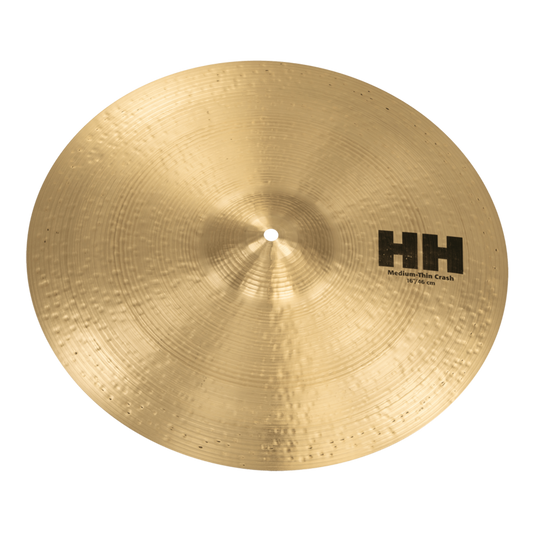 Sabian 11607B Brilliant Finish Cymbal HH Medium Thin Crash 16"